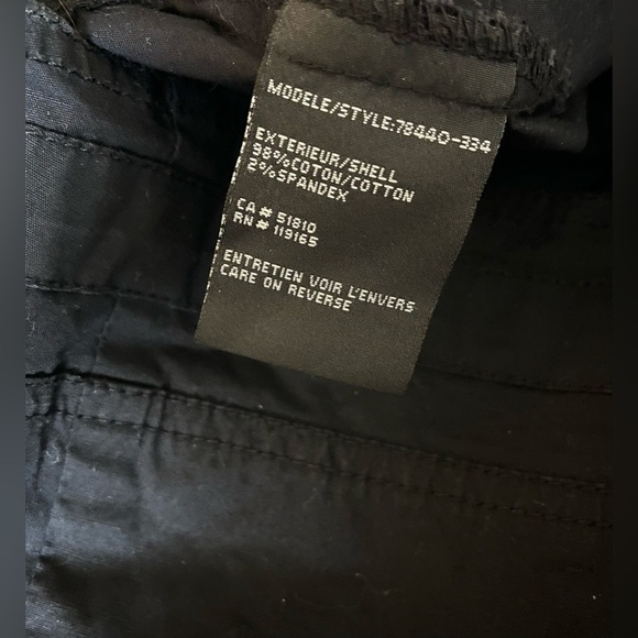 Tribella Women’s Black Lightweight Zippered Utility Jacket w/Pockets; Size 12 - Picture 10 of 13